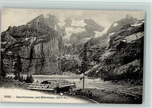 Oeschinensee - Blümlisalp