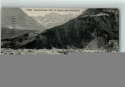 Innertkirchen 1916 gegen das Urbachtal