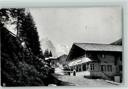 3860 Meiringen 1910 - Ralienbrunnensäge Große Scheidegg