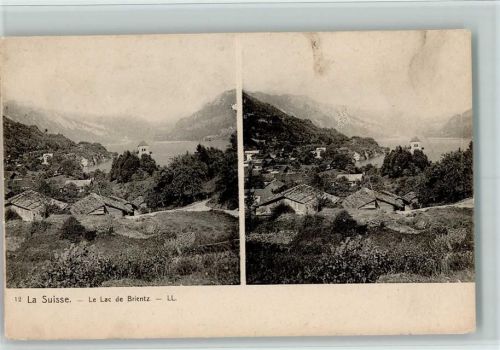 Brienz BE Le Lac de Brientz