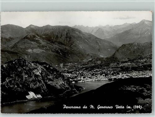 Monte Generoso Panorama da M. Generoso Vetta