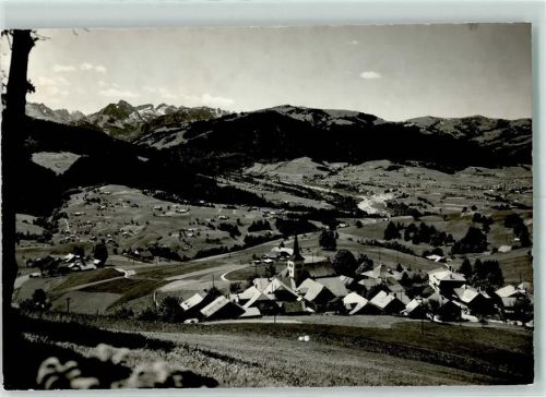 3158 Guggisberg 1964 Gebrauchsspuren mit den Freiburgeralpen