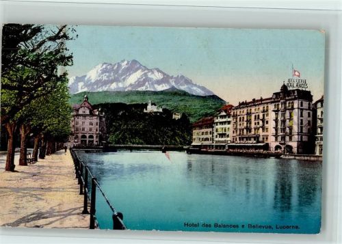 Luzern Hotel des Balances et Bellevue