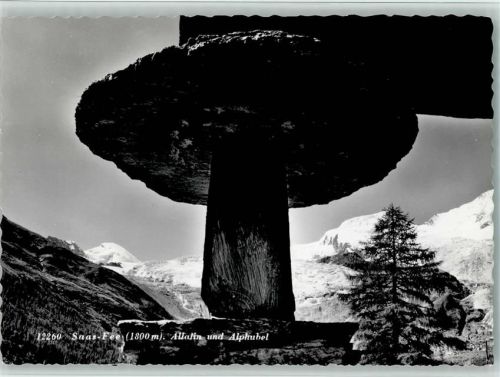 Saas-Fee Allalin und Alphubel