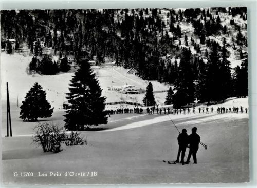 Les Prés-d'Orvin Skilift Winter