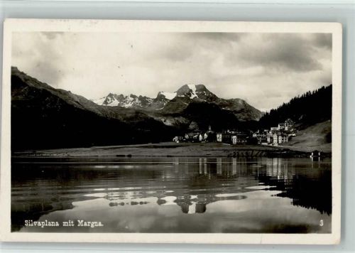 Silvaplana 1926 mit Margna