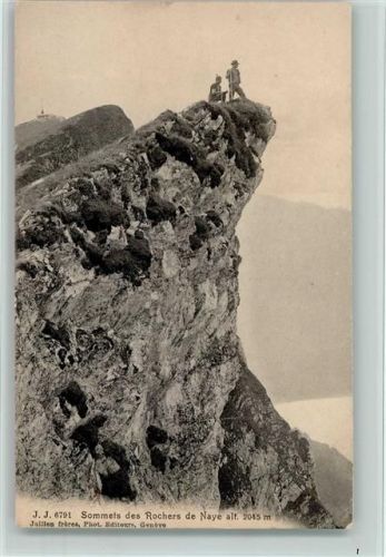 Rochers de Naye Sommets Bergsteiger