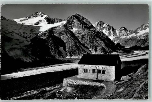 Lauteraarhütte Hüttenstempel Scheuchzerhorn Escherhorn