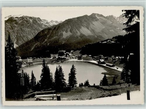 Arosa Obersee mit Schafrücken
