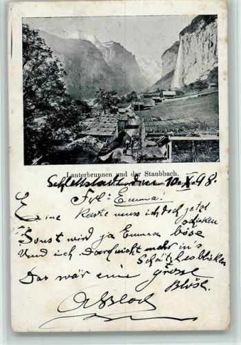 Lauterbrunnen Lauterbrunnen und der Staubbach