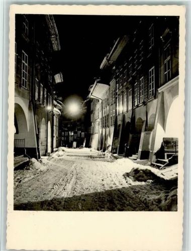 Bern Im Winter bei Nacht