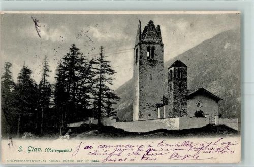 St. Moritz 1904 San Gian Kirche