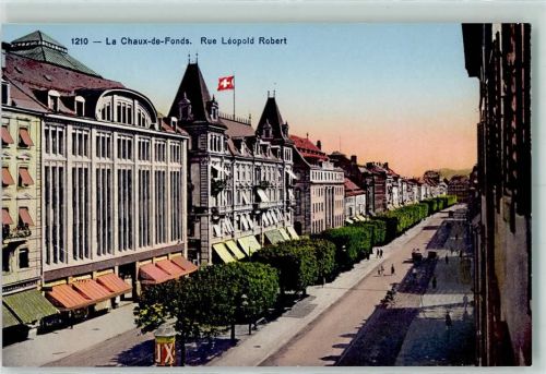 La Chaux-de-Fonds Rue Léopold Robert