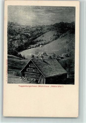 9630 Wattwil - Toggenburgerhaus Wohnhaus Näbis Ulis