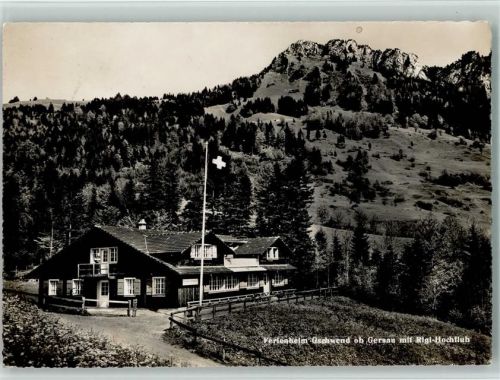 6442 Gersau - Ferienheim Gschwend ob Gersau mit Rigi-Hochfluh Wappen