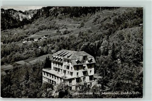 Hasliberg Hohfluh Fliegeraufnahme Hotel Schweizerhof