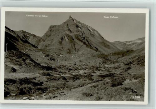 Corno Gries Feldpost Capanna Corno-Griess Passo Nufenen
