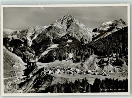 Curaglia 1953 Luftkurort mit Piz Muraun