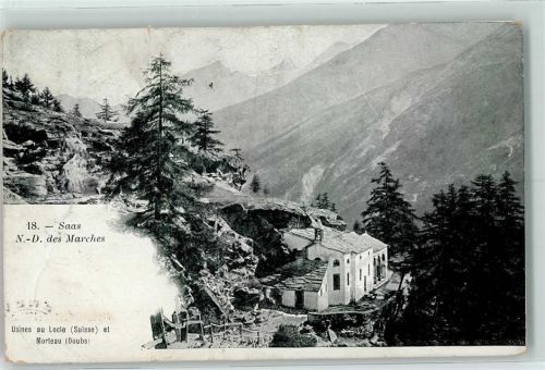 Saas-Fee Usine au Locle et Morteau
