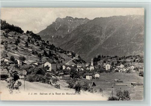Salvan La Dent de Morcles