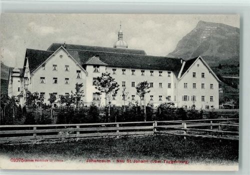 9652 Neu St. Johann 1909 - Johanneum Ober-Toggenburg