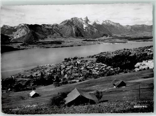Sigriswil 1956 Thunersee , Foto Arthur Baur 3895 AK