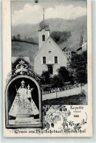 Melchtal 1908 Gnadenbild Kapelle