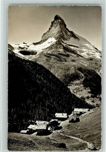 Findelen VS Bergdorf Findelen mit Matterhorn