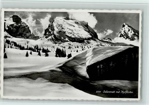 9656 Alt St. Johann - Sellamatt Churfirsten Winter