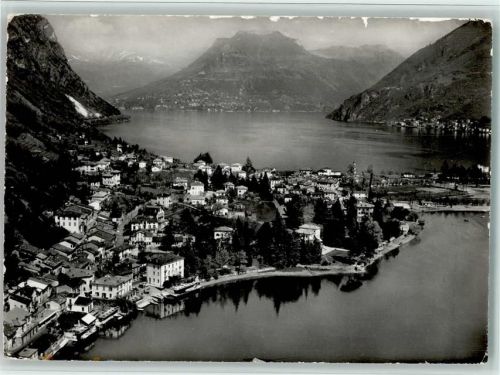 Melide Panoramaansicht