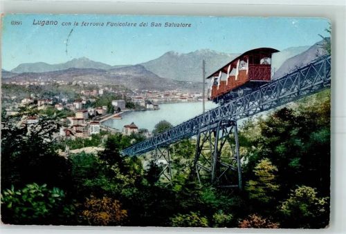 Lugano Ferrovia Funicolare del San Salvatore Seilbahn