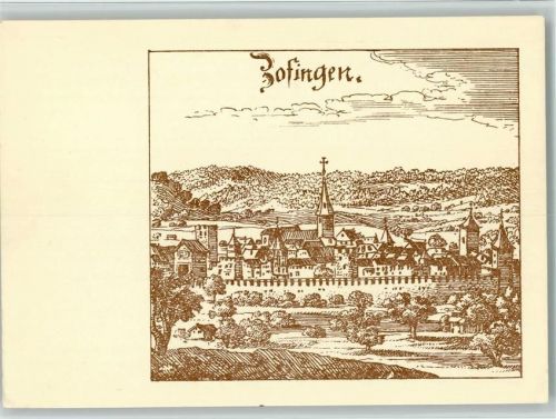 Zofingen aus Mercurius Helveticus von J.J. Wagner 1701