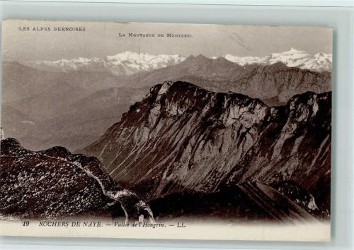 Rochers de Naye Les Alpes Bernoises La Montagne de Monterel