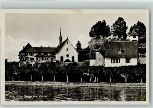 8640 Rapperswil SG - Kloster vom See aus
