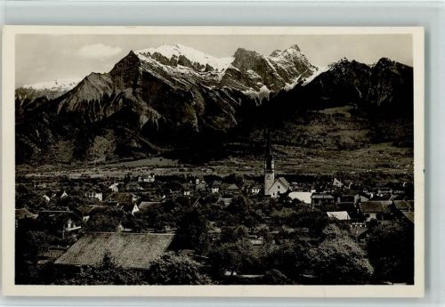 7310 Bad Ragaz - Gesamtansicht gegen den Falknis