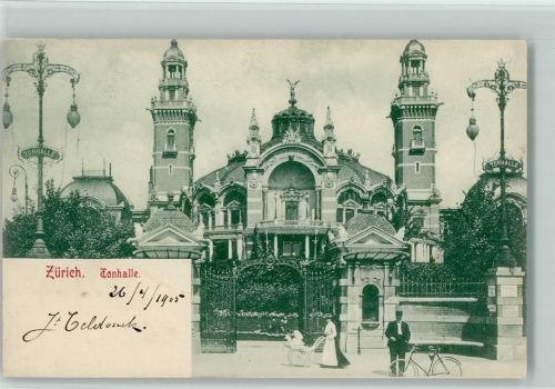 Zürich 1905 Tonhalle