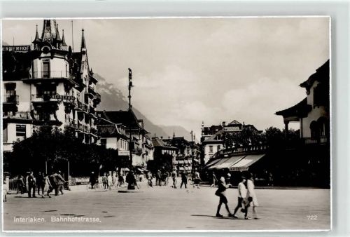 Interlaken Bahnhofstrasse