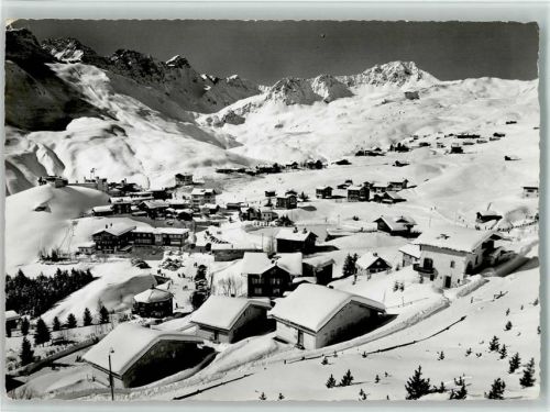 Innerarosa Panoramaansicht Winter