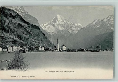 6454 Flüelen 1907 - und der Bristenstock