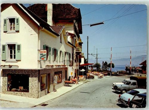 1897 Bouveret - Place du Débarcadère