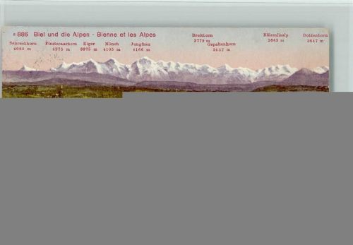 Biel/Bienne 1918 und die Alpen