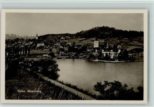 Spiez Thunersee Strandweg