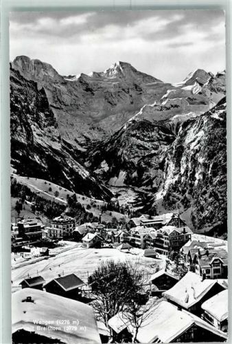 Wengen Breithorn Winter