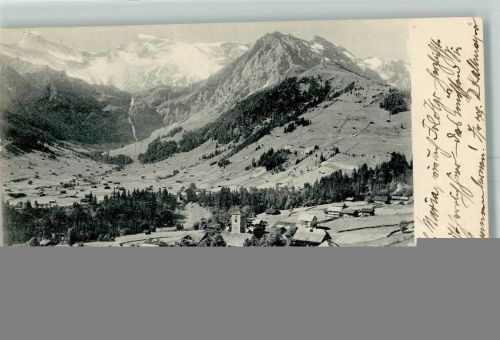 Adelboden BE 1902 Wildstrubel