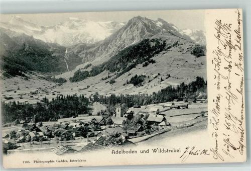 3715 Adelboden BE 1902 - Wildstrubel
