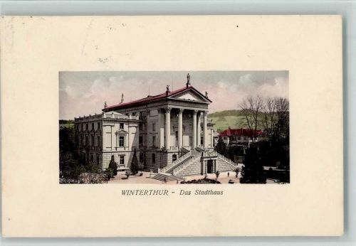 Winterthur 1910 Das Stadthaus Passepartout