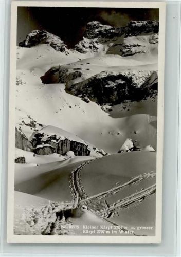 8762 Schwanden GL - Kleiner Kärpf Grosser Kärpf im Winter
