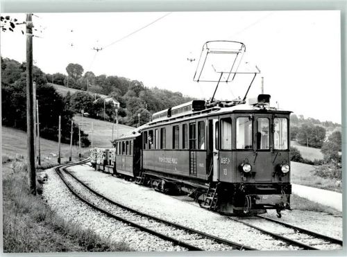 Nyon 1965 Repro Train mixte pour Nyon au Muids