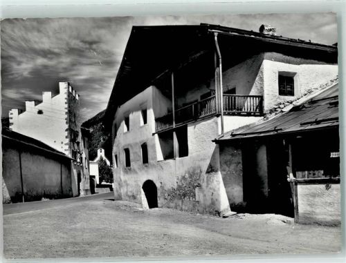 7537 Müstair Münster Gebrauchsspuren Chasa Chalavaina Calvenhaus