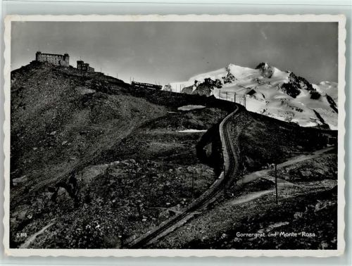 3920 Zermatt - Gornergrat und Monte Rosa